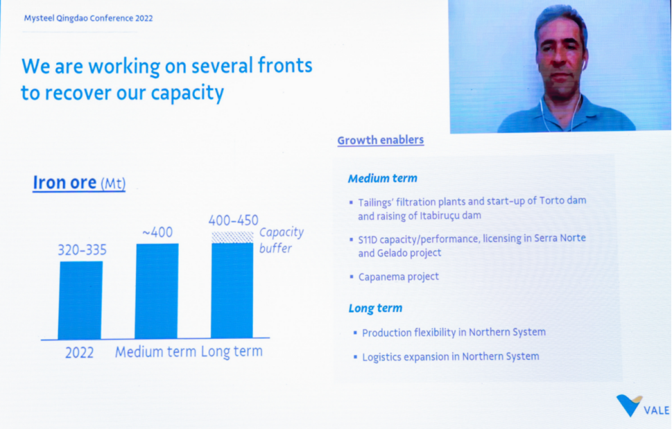 Eduardo de Mello Franco：VALE运营现状及未来展望